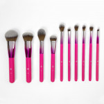 BH Cosmetics Midnight Festival Brush Set 10pc Brush w/ Holder